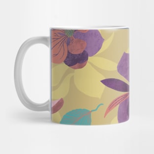 Paper cut flowers Mug